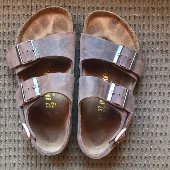 Birkenstock Shoes - Birkenstock Sandals with ankle strap